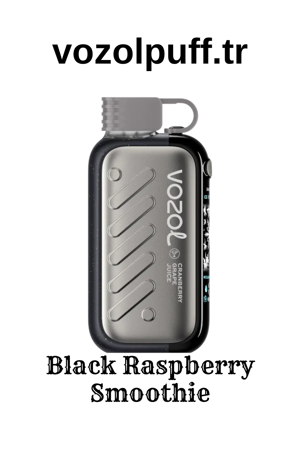 Black Raspberry Smoothie - Gear 50000 Vozol Puff