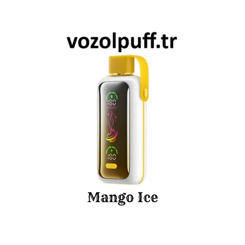 Vozol Star 20000 Puff Mango Ice likit Aromalı E-sigara - 50mg Nikotin