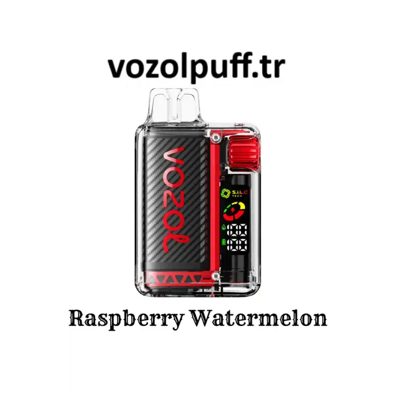 Vozol dijital ekranlı Raspberry Watermelon - Vista 20000 Vazol puff elektronik sigara
