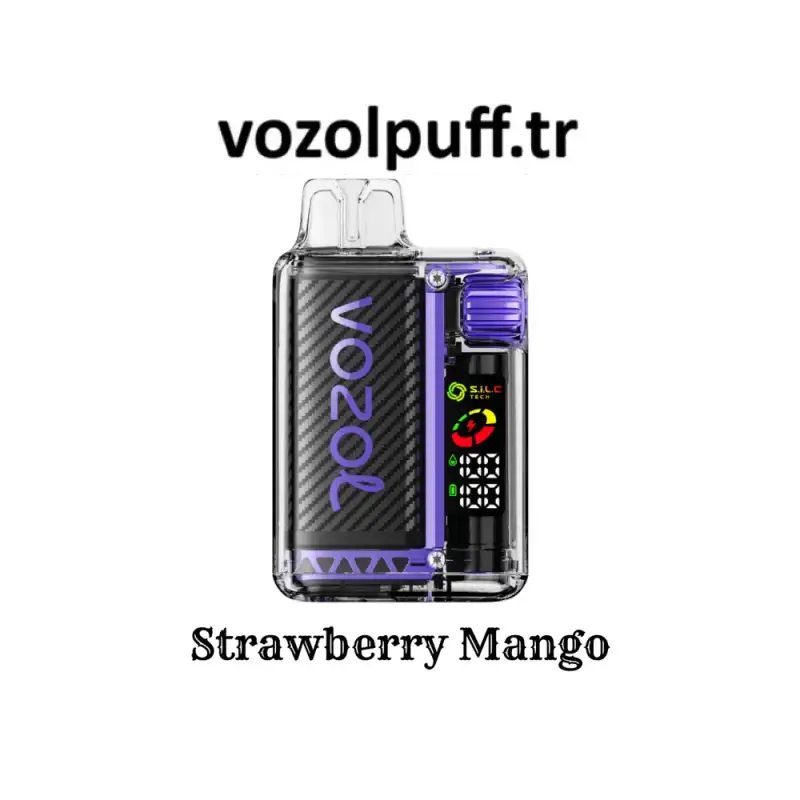 Vozol Vista 20000 Puff Strawberry Mango Aromalı E-sigara - 50mg vazol likid