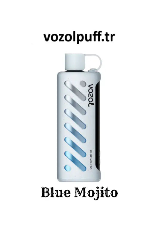 Blue Mojito vape device from Vazol Gear Shisha 25000 with sleek design and flavor