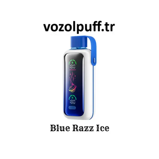 Vozol Star 20000 Puff Blue Razz Ice Aromalı E-sigara - 50mg Nikotin