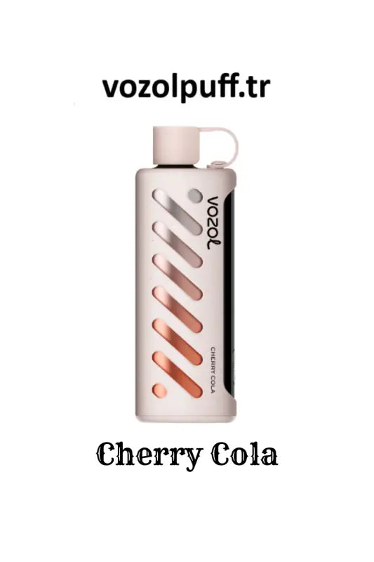 Dikdörtgen vape cihazı Cherry Cola - Vazol Gear Shisha 25000 ile birlikte