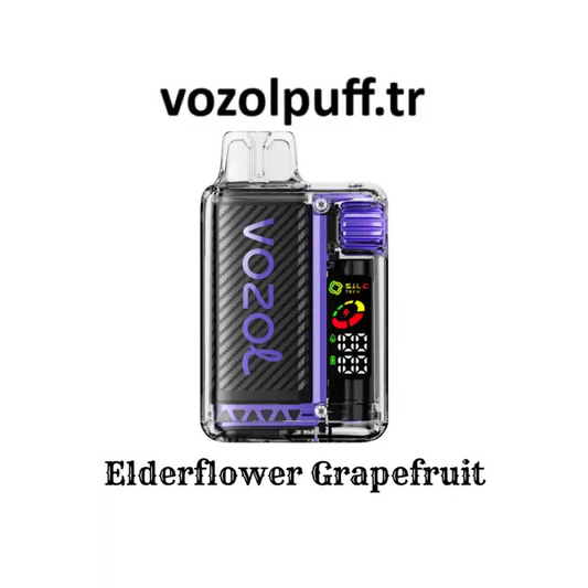 Vista 20k, Elderflower Grapefruit - Vista 20000 Vazol Puff