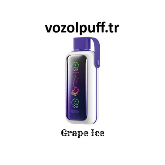 Vozol Star 20000 Puff Grape Ice Aromalı E-sigara - 50mg Nikotin