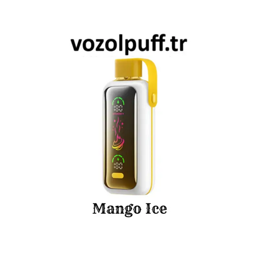 Vozol Star 20000 Puff Mango Ice likit Aromalı E-sigara - 50mg Nikotin