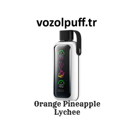 Vozol Star 20000 Puff Orange Pineapple Lychee Aromalı E-sigara