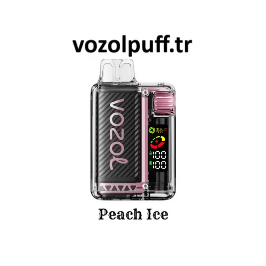 Vozol Vista 20000 Puff Peach Ice Aromalı E-sigara - 50mg Nikotin vazol