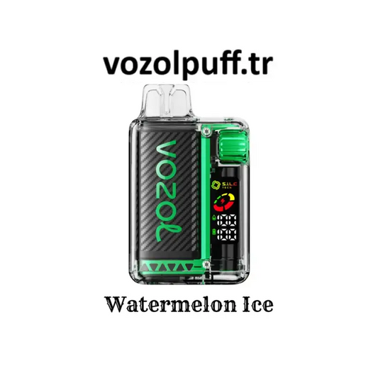 Vozol 20000 puff dijital ekran Watermelon Ice - Vista 20000 Vazol likid
